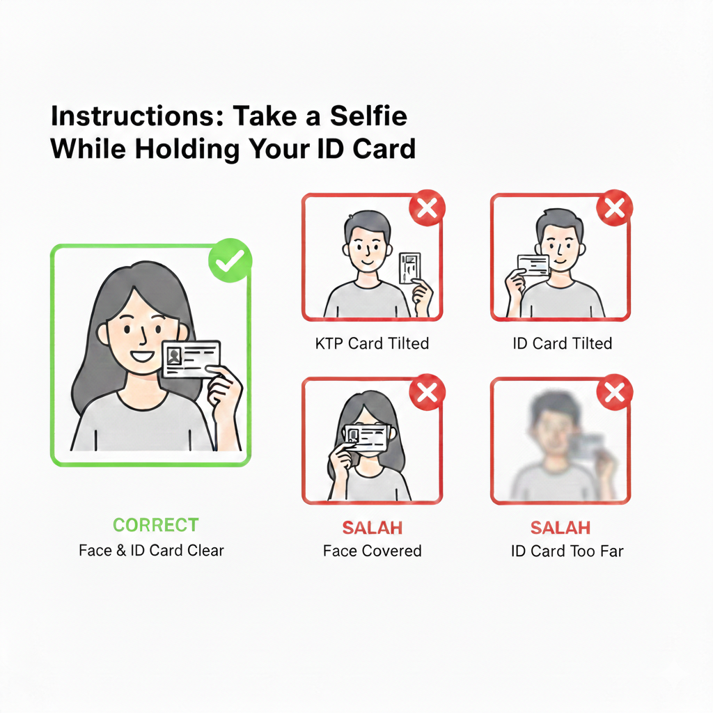 Selfie With ID Instructions